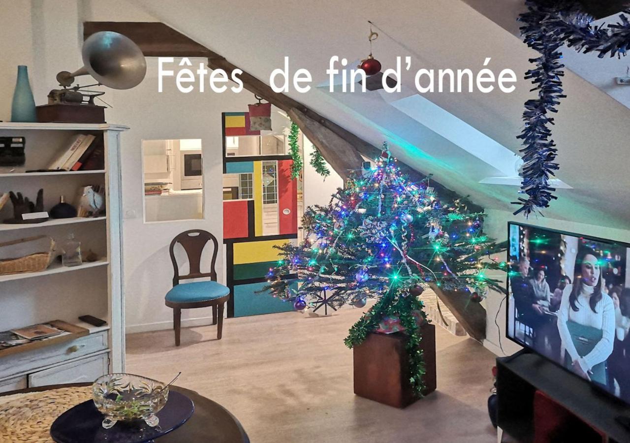 Atelier D'Art - Vue Panoramique Apartment Moret sur Loing Bagian luar foto
